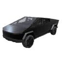 Cars | Tesla Cybertruck (Black-Quartz)